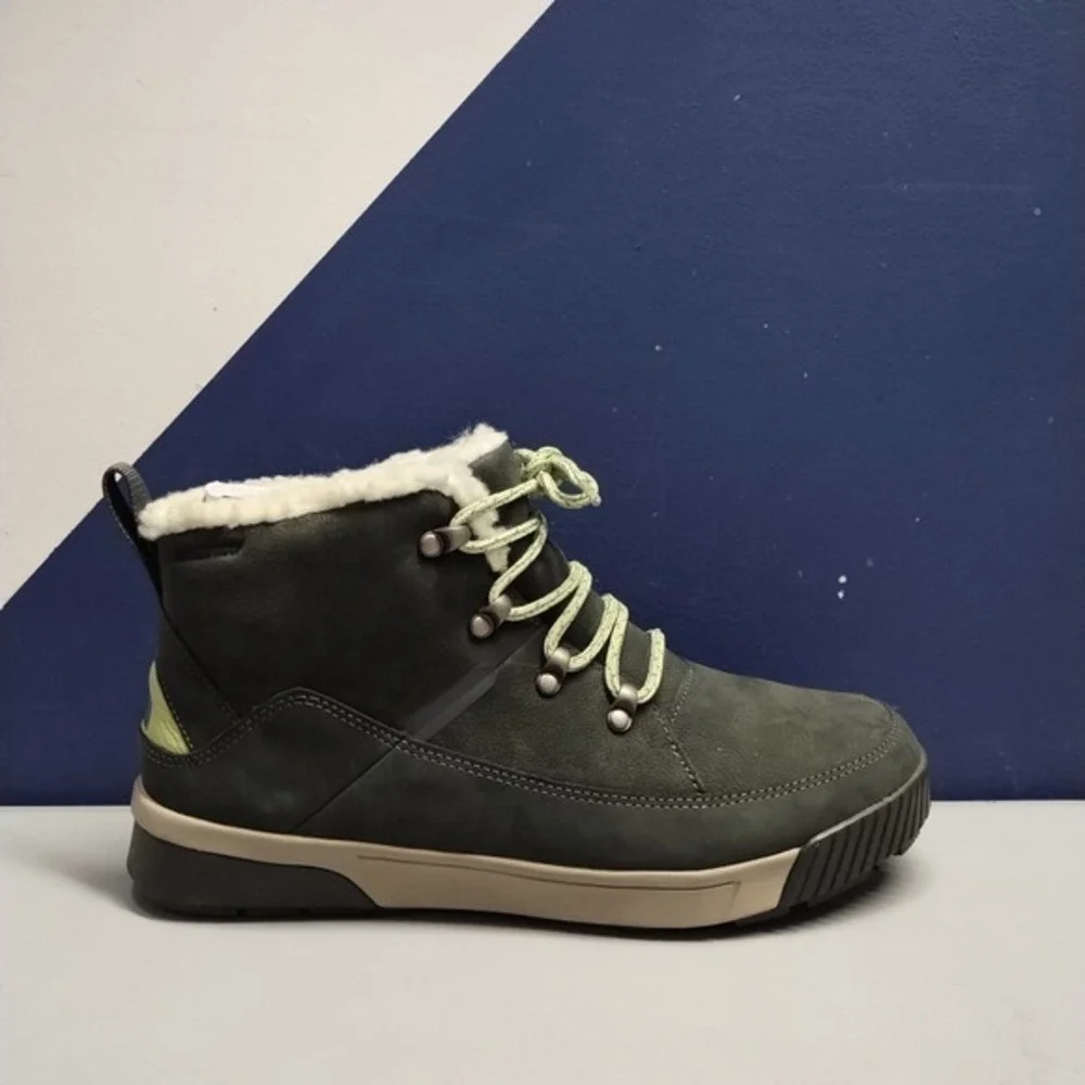 The North Face Sierra Winter Boots Women US 11 Multi Waterproof Mid Calf Lace-Up